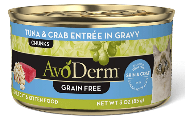 AVODERM(アボ・ダーム )キャット セレクトカット ツナ&カニ缶
