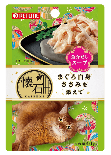 懐石レトルト まぐろ白身 ささみを添えて 魚介だしスープ