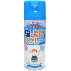 お肌にやさしい虫よけスプレー
