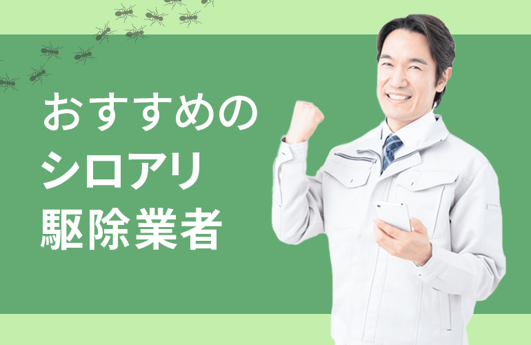 おすすめのシロアリ駆除業者